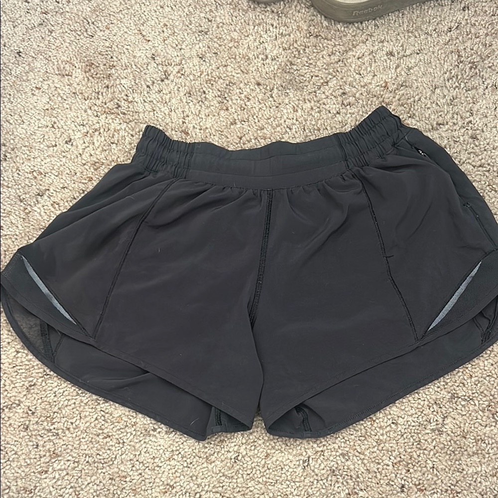 Women's Lululemon Black Athletic Shorts
